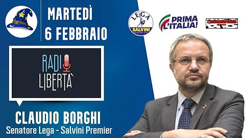 🔴 55ª Puntata della rubrica Scuola di Magia di Claudio Borghi su Radio Libertà (06/02/2024)