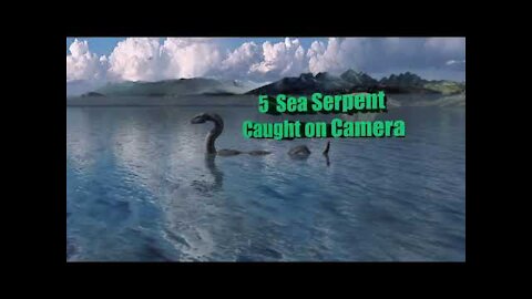 Top 5 Sea Serpent Caught On Camera #SEA_Caught #Serpent