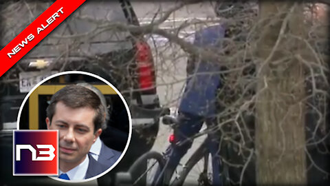 BUSTED! Camera Catches Pete Buttigieg STAGING Pathetic Virtue Signal