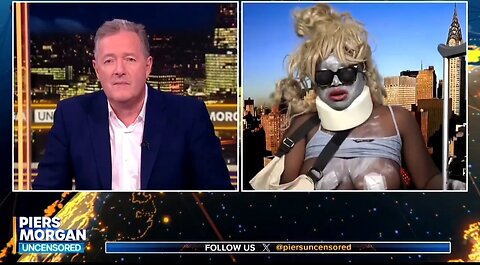 WTF?! Trainwreck 'Crackhead Barney' Loses It On Piers Morgan Over Alec Baldwin