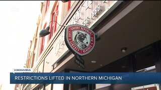 Restrictions lifted in Northern Michigan