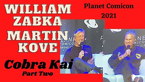 William Zabka and Martin Kove Talk “Cobra Kai.”