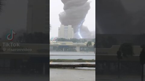 Unbelievable Tornado Damage In Costal Town #tornado #viral #crazy #weather #storm #unbelievable