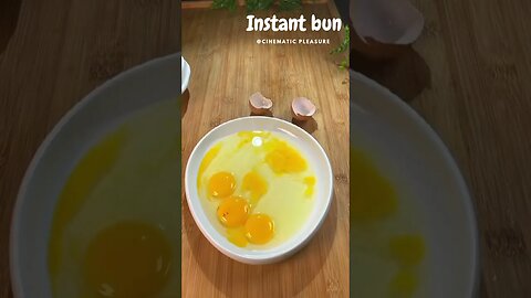 instant bun in 5min #bun #cooking #instant #burger