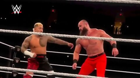 Solo Sikoa VS Braun Strowman || Solo Sikoa Face To Face Braun Strowman || WWE saturday Event Match
