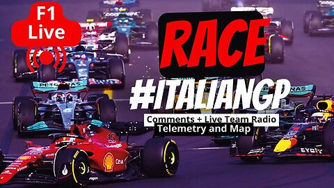 Live #ItalianGP Race | Live Commentary | Live Timing and GPS Map