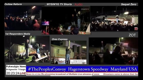 #ThePeoplesConvoy Friday Night March 11 2022