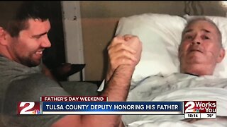 Tulsa County deputy honors father
