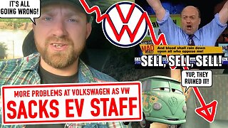 Yet more PROBLEMS at VOLKSWAGEN... EV staff SACKED.