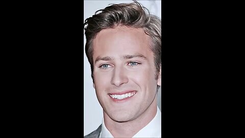 Armie Hammer, angel face, beautiful and full of deep mysteries.