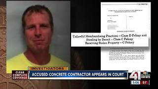 Concrete contractor heading towards trial over accusations of deceptive business practices