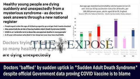 Doctor's 'Baffled' By Sudden Uptick In "Sudden Adult Death Syndrome" - Latest Lie
