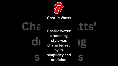 "Rocking with the Stones: Bite-sized Insights" Charlie Watts #shorts #rollingstones #rocknroll