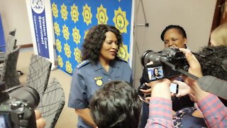 SOUTH AFRICA - Cape Town - Provincial Police Commissioner Matakata (Video) (2sS)