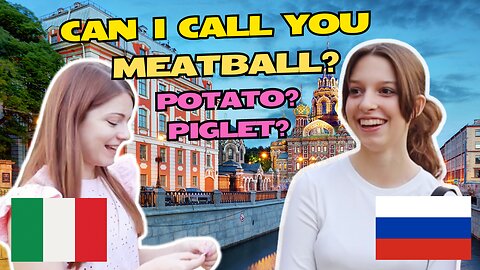 Love lost in translation? 🇷🇺 Russians react to 🇮🇹 Italian romantic nicknames - Craziest ones at the end!