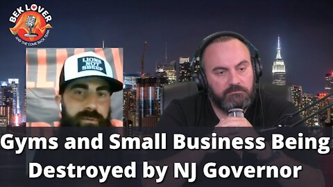 New Jersey Punishes Gym Owners & Small Business - Ian Smith Atilis Gym Ballmawr
