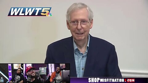 Mitch McConnel Freezes During a Press Conference...Twice!