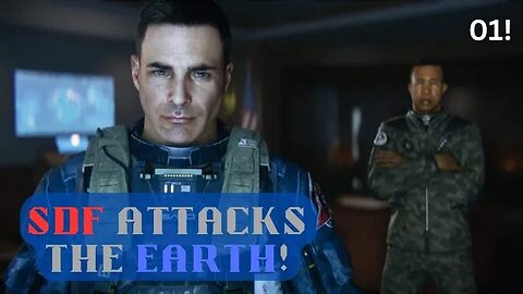 Call of Duty Infinite Warfare PS5 Walkthrough Part 1 - SDF Attacks SATO & The Earth