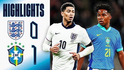 England vs Brazil 0-1 International Friendly Highlights