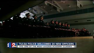 Tulsa welcomes 20 new officers