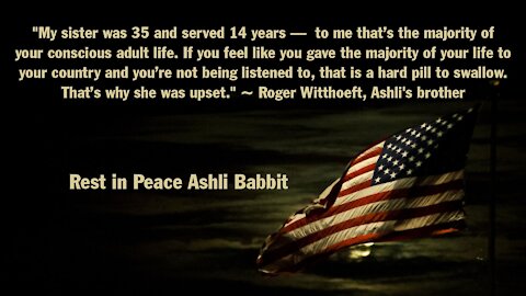 Rest In Peace Ashli Babbitt