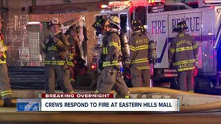 Crews respond to fire at Eastern Hills Mall