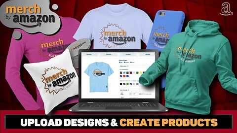 Merch By Amazon Tutorial | Upload Designs & Publish Products (2021)