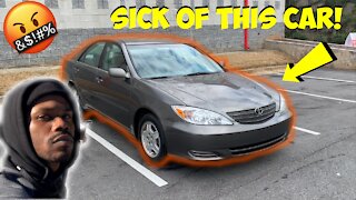 I'M HAVING A HARD TIME SELLING THIS TOYOTA CAMRY I BOUGHT FROM AUCTION! *MAKING SOME ADJUSTMENTS*