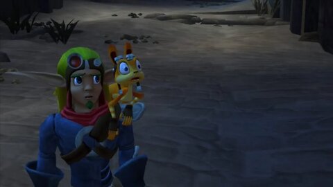 The Moment Jak & Daxter Realize They Travelled To The Future | Jak II 4K Clips