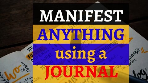 How To Manifest Anything Using A Journal - 7 Steps to Manifest Anything #Shorts