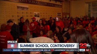 Summer school controversy at Bakersfield City School District