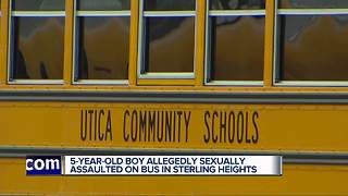 5-year-old allegedly sexually assaulted on school bus in Macomb County