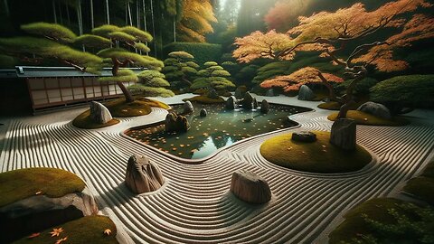 Zen Tranquility: Relaxing Japanese Zen Music for Meditation and Healing | Peaceful Instrumental 🍁