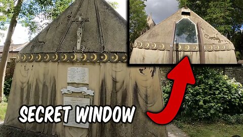 Tent Mausoleum With A Secret Window