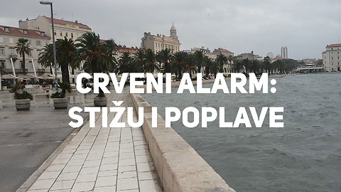 Crveni alarm: Vjetar čupa drveća, a stižu i poplave