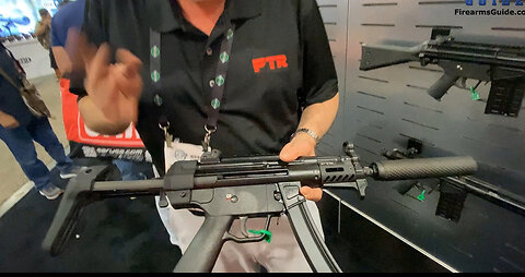 PTR Diverse Stretch - Mix of 9CT MP5 and 9KT in one gun! - SHOT Show 2024