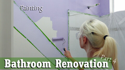Bathroom Renovation Part 4 | Painting