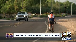 How far do cars have to stay away from cyclists?