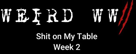 Shit on My Table - Week 2