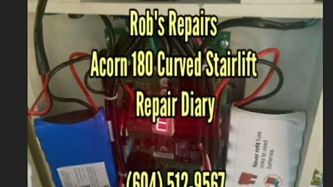 Rob's Repairs Acorn 180 Curved Stairlift Repair Diary