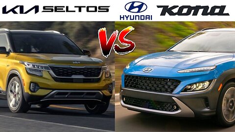 Kia Seltos 2022 Vs Hyundai Kona 2022 Specs Comparison