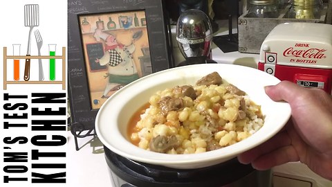 Easy Pozole | Hominy and Pork Stew