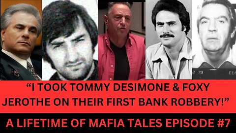 Sal Polisi- Robbing A Bank With Tommy DeSimone & Foxy Jerothe (John Gotti, Jimmy Burke, Paul Vario)