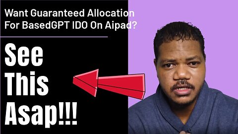 Based AI IDO On AIPAD - How To Prepare For Guaranteed Allocation?
