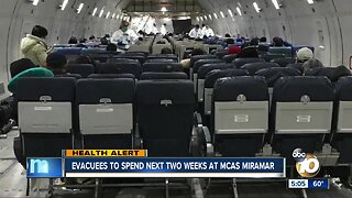 China evacuees to spend two weeks at MCAS Miramar