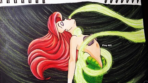 The Little Mermaid Drawing - Relaxing Video