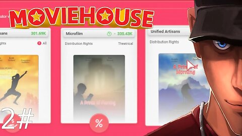 Moviehouse - Make thousends on indie movies! Part 2 | Let's Play Moviehouse Gameplay