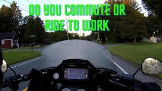 Do you commute or ride to work