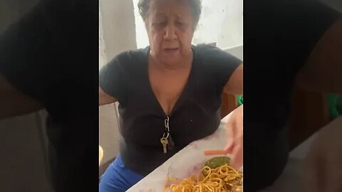 Grandma Upset Over Spilled Pasta #MegaFails #Shorts