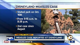 Public warned after measles-infected person visits Disneyland